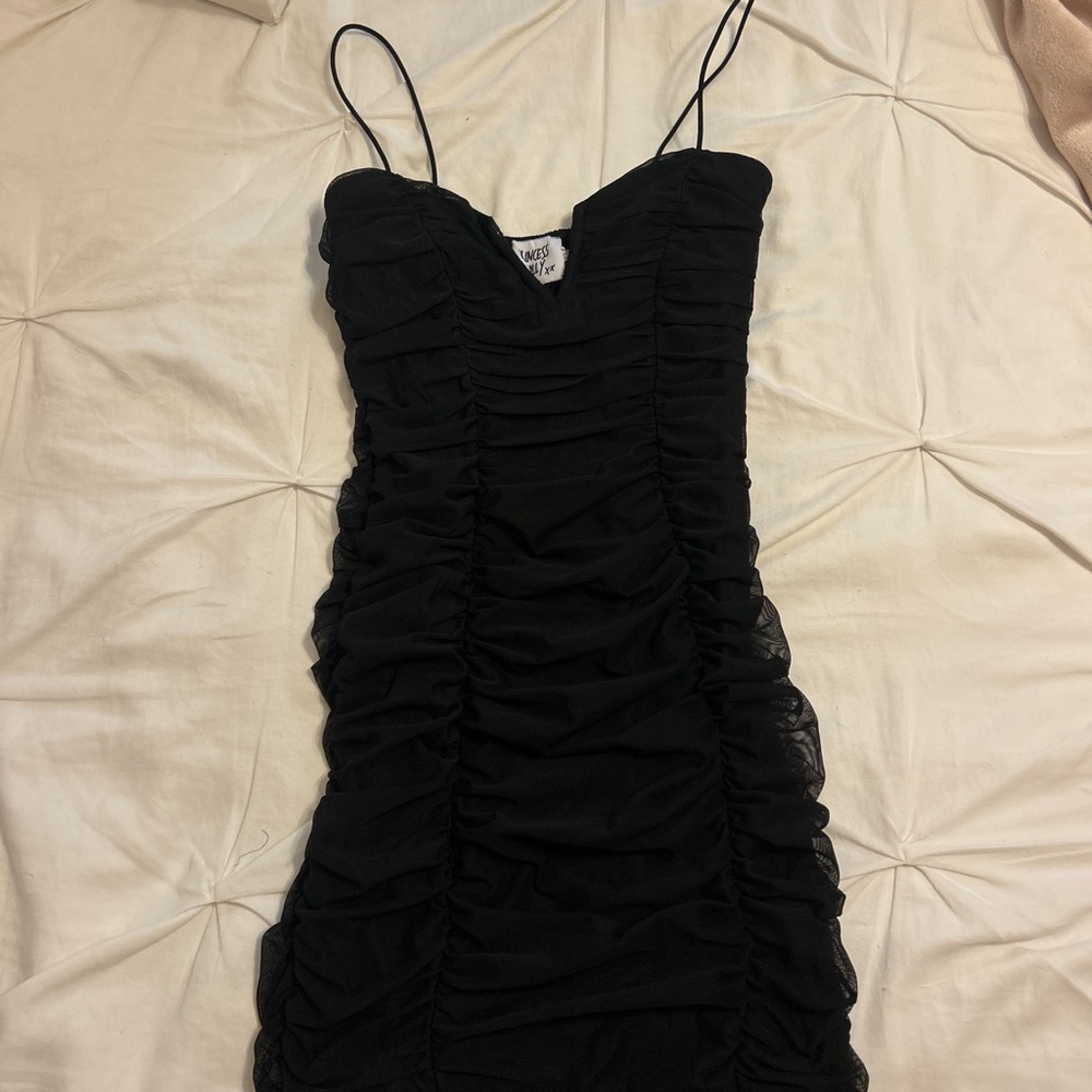 Princess Polly Black Mini Dress